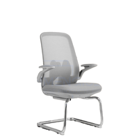Chaise ergonomique et moderne pour le travail à domicile, support lombaire confortable à dossier haut, accoudoirs 4D, appui-tête réglable en mousse PP