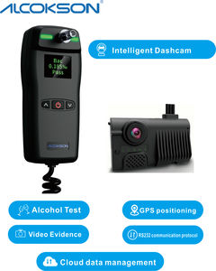RS232-Kommunikation Fahrzeug-Alkoholtester Fahrzeugmontierter Elektrochemischer Sensor CE ROSH FCC Zertifizierter Atemalkoholtester - Product Image 1