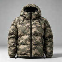 Veste d'hiver rembourrée pour homme OEM 800 Fill Down, à capuche, légère, respirante, thermique, pour l'extérieur