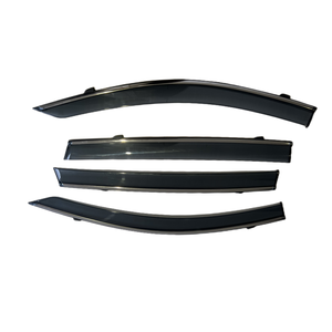 12 años de fábrica Auto puerta del coche visera de ventilación deflector de viento clima lluvia escudos ventana visera para Toyota Yaris <span class=keywords><strong>2008</strong></span> - Product Image 1