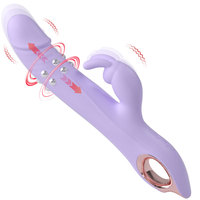 Vibrateur à billes télescopique Wenma Rabbit pour femmes, insertion et retrait automatiques, modèle 60 dB, pour adultes