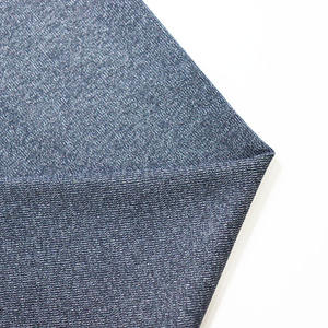 Tissu extensible 84,4 % nylon 15,6 % élasthanne, <span class=keywords><strong>gris</strong></span> <span class=keywords><strong>chiné</strong></span>, tissu tricoté doux pour vêtements de sport, t-shirt à manches courtes - Product Image 4