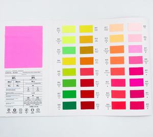 Бесплатный образец полностью матовый однотонный эластичный полиамидный нейлоновый спандекс ткань для купальников гимнастический купальник - Product Image 4