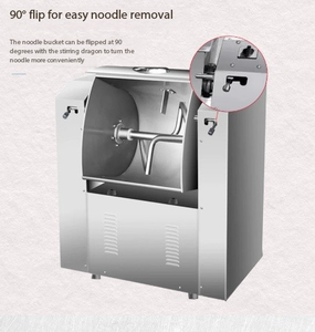 Pétrin Spirale Commercial Électrique Horizontal pour Viande et Farine, Machine à Pétrir Pas Chère en Gros 50kg 100kg - Product Image 2