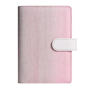 A6 دفتر تخطيط إبداعي حصري بسحاب للتخزين والجلد كتاب توفير المال بغلاف مقوى مع دفتر ميزانية نقدية - Product Image 5