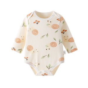 Combinaison unisexe pour bébé fille, manches longues, printemps-automne, 2026, en coton, pour 0-1 an - Product Image 2