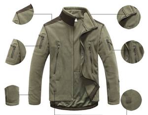 Uniforme tactique de camouflage veste polaire uniforme de sergent pour perceuse d'entraînement en plein air - Product Image 3