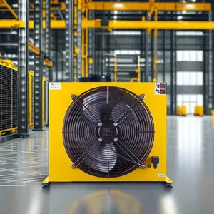 Microchannel Universal AH1470T-200L Hydraulic Oil Cooling Air Cooler for Industrial Manufacturing