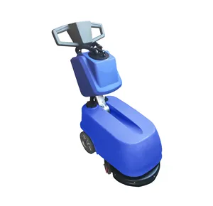 A1 Giá tốt nhất mini đi Bộ phía sau pin công nghiệp khô Scrubber tự động gạch làm sạch sàn sạch máy