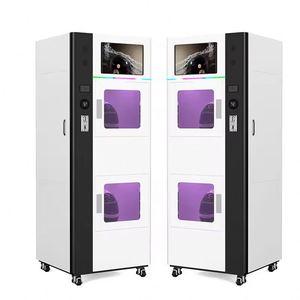 Máquina expendedora de vapor de doble rejilla para limpieza en seco de cascos y calzado, de acero inoxidable 304, OEM/ODM, con UVC y ozono, operada con monedas, para hoteles y exteriores - Product Image 4