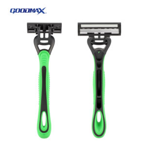 Gratis Sample Unieke Ontwerp Groothandel Thuisgebruik Mannen Scheerapparaat Scheerapparaat Triple Blade Scheermes - Product Image 3