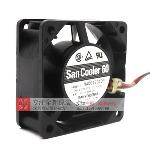 Ventilateur de serveur PC industriel Sanyo San Cooler 60 9A0612G403 12V 0.24A 60mm - Product Image 2