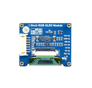 Module d'affichage OLED RGB 1,5 pouce à prix de gros, 65K couleurs RGB, résolution 128x128, carte d'écran OLED SPI pour Raspberry Pi - Product Image 4