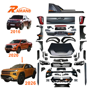 Ramand 1:1 Compatible avec 2016-2025 Kit de conversion de carrosserie ABS finition mate Amélioration d'usine Facelift Pare-chocs avant 4x4 Facile à installer - Product Image 3