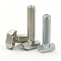 Vis à tête fraisée en acier au carbone M5 M6 M8 de type T pour profilés en aluminium de la série 4040 4545 5050 de 10 mm – Vente en gros