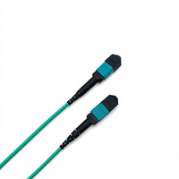 Kabel Patch FIBER MPO-F ke MPO-F 5M 12 Core LSZH OM4 50/125 - Tipe B
