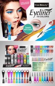 Kiss Beauty - Delineador Líquido Mate de 4 ml y 10 Colores, Resistente al Agua y de Larga Duración, Producto de Maquillaje Cosmético al por Mayor, Marca Privada - Product Image 6