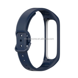 Correas de reloj de silicona de nuevo diseño, correa de pulsera para <span class=keywords><strong>Samsung</strong></span> para <span class=keywords><strong>Galaxy</strong></span> <span class=keywords><strong>Fit</strong></span> <span class=keywords><strong>2</strong></span> (), pulseras deportivas para reloj inteligente - Product Image 1