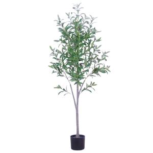 Arbre d'<span class=keywords><strong>olivier</strong></span> artificiel d'intérieur à <span class=keywords><strong>prix</strong></span> d'usine avec fruits verts artificiels décoratifs en plastique pour Pâques, Nouvel An, Remise de diplôme - Product Image 1