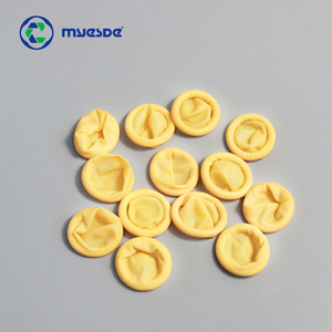 Chine 500g sans poudre antistatique 100% Latex naturel doigtiers produits de sécurité pour salle blanche pour l'électronique - Product Image 4