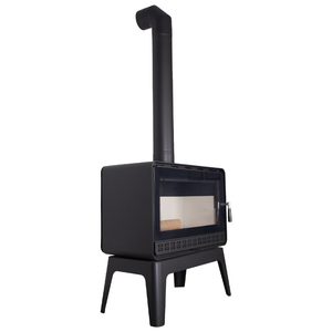Chimenea de <span class=keywords><strong>Leña</strong></span> <span class=keywords><strong>Híbrida</strong></span> Independiente de Acero al Carbono para Interiores con Ventilación Directa, Fabricada por JingXin - Product Image 1