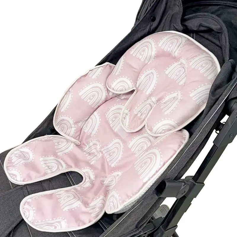 Insert de siège auto réversible 2 en 1, siège auto pour bébé, tête et corps, coussin souple pour poussette, balançoire et transat