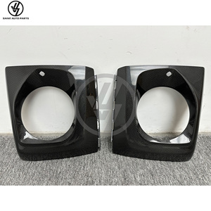 Cubierta de Faro de Fibra de Carbono Seca para Mercedes Benz Clase G G Wagon W464 G63 G500 G550 2019-2024, Piezas Exteriores para Automóviles, Cubierta de Luz - Product Image 6