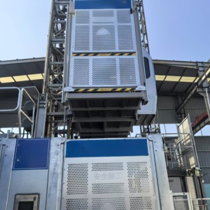 Được trang bị với các thiết bị an toàn SC100/100 tháp xây dựng hoist thương hiệu nổi tiếng sujian - Product Image 1