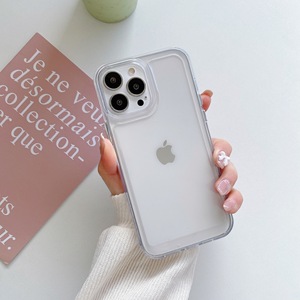 <span class=keywords><strong>Coque</strong></span> transparente pour <span class=keywords><strong>iPhone</strong></span> 17promax 16 15 14promax, couleur gelée, transparente, antichoc, vente en gros - Product Image 3
