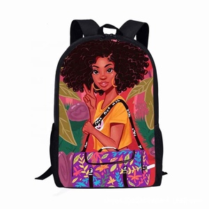 กระเป๋าเป้สะพายหลังนักเรียนลายอนิเมะสุดฮิตปี 2021 น้ำหนักเบา ผลิตจากวัสดุรักษ์โลก สำหรับเด็ก สีดำ ลายศิลปะแอฟโฟร ขนาดใหญ่ ใช้ได้ทั้งเด็กชายและเด็กหญิง ขายส่ง - Product Image 6