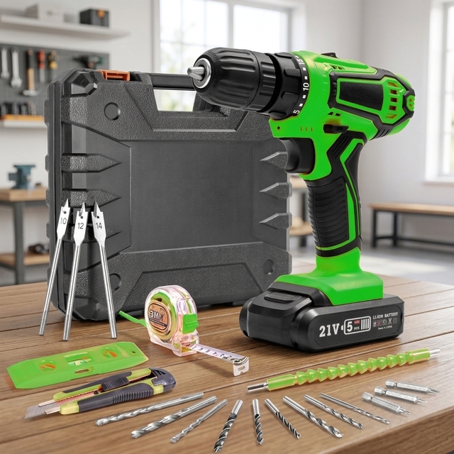 Industrial Grade Cordless Drill 18V 20V Li-ion Battery Brushless Motor SDS-PLUS Chuck OEM Customizable Electric Tool Matkap