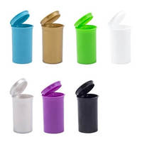 6 Dr 19 Dram Tamper Evident Pop Top flacon bouteille sérigraphié anti-odeurs conteneur pour médicaments et pilules