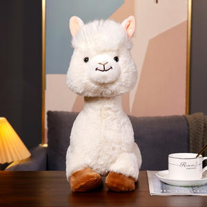 Juguete de Peluche de Alpaca de 30cm y 40cm, Almohada de Abrazo de <span class=keywords><strong>Animal</strong></span> de Peluche de <span class=keywords><strong>lama</strong></span>, Cojín Suave y Esponjoso, Regalo Super Kawaii para Cumpleaños - Product Image 2