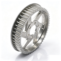 Poulie de distribution en aluminium HTD 3M 5M 8M 14M GT2 XL MXL T5 T10 S3M, Fabricant OEM personnalisé