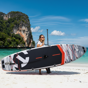 Planche de paddle gonflable en matériau Drop Stitch, capacité 450 lb, pour jeux aquatiques et surf, directement de l'usine - Product Image 1