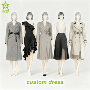 Abrigo Tipo Capullo Elegante y Sofisticado, Ecológico, para Todas las Temporadas, Vestido con Volantes Asimétricos, <span class=keywords><strong>Blazer</strong></span>, Falda Plisada, Elegante para Uso Diario - Product Image 1