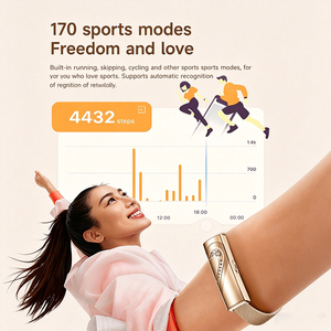 Pulsera Inteligente sin Pantalla <span class=keywords><strong>para</strong></span> <span class=keywords><strong>Parejas</strong></span>, con Vibración, Monitorización del Sueño y Salud, Resistente al Agua 1ATM, Banda Deportiva Inteligente <span class=keywords><strong>para</strong></span> Enamorados - Product Image 6
