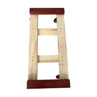 Chariot avec structure plate-forme Chariots et chariots à main pour outils Personnalisables OEM Offre Spéciale en bois à quatre roues 500 KG Bois 3 ans