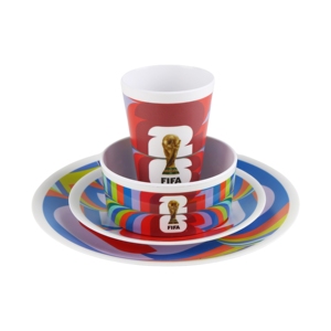 Melamine Portion Plate 10 Inch With Food Groups For Adults BPA Free Plastic <b>Dinnerware</b> - Product Image 4