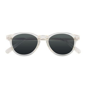 Gafas de sol Mazzucchelli de diseño italiano, montura rectangular de acetato Unisex con lentes de vidrio polarizadas <span class=keywords><strong>UV400</strong></span>, logotipo de lente transparente - Product Image 5
