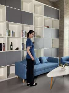 Uniforme de limpieza de manga corta a medida para mujer para servicio de comida, hotel y catering para verano - Product Image 5