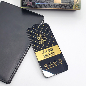 Protector de Pantalla de Vidrio Templado Antiestático OG Golden Diamond con Pegamento Completo para Motorola Tecno Infinix ESD para Huawei Xiaomi - Product Image 5