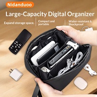 Sac de rangement portable étanche pour câbles de données et chargeurs, organisateur d'accessoires électroniques en gros