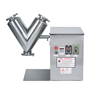 Mélangeur de poudre chimique de type V 8L en acier inoxydable à vitesse variable pour aliments, épices, cosmétiques, détergents, céréales industrielles - Product Image 2