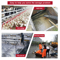 Pompe à eau submersible WQ QW pour eaux usées, eaux fécales et eaux boueuses