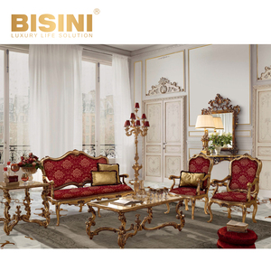 Lussuoso tavolo in legno massello retrò squisito tavolino da salotto intagliato Villa di fascia alta semplice in stile europeo - Product Image 5