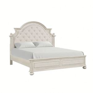 Base de Cama Moderna de Alta Gama en Madera Sólida, Tamaño King/Queen, Plataforma de Lujo para Recámara Principal, Muebles para Hotel, Villa u Hogar - Product Image 1