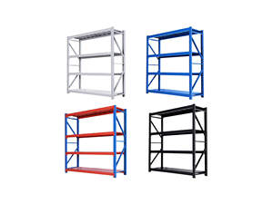 Estante de almacén de acero sin pernos ligero personalizable Mracking con estante de almacenamiento de protección contra la corrosión a la venta - Product Image 6