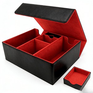 Organizador de Cartas y Caja de Almacenamiento Resistente para 5 Mazos/2200+ Cartas Modelo T992 para TCG Three Kingdoms Kill, Ideal para Regalo - Product Image 3