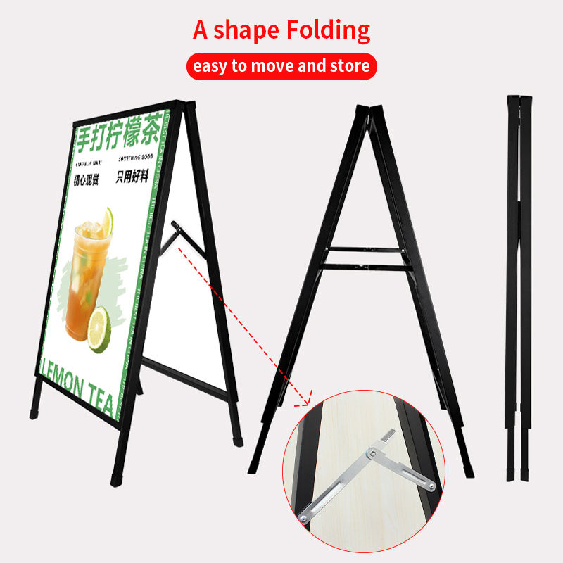 Steel a Frame Sign Board a Type Sign Board Aluminium A1 Double Sided ...